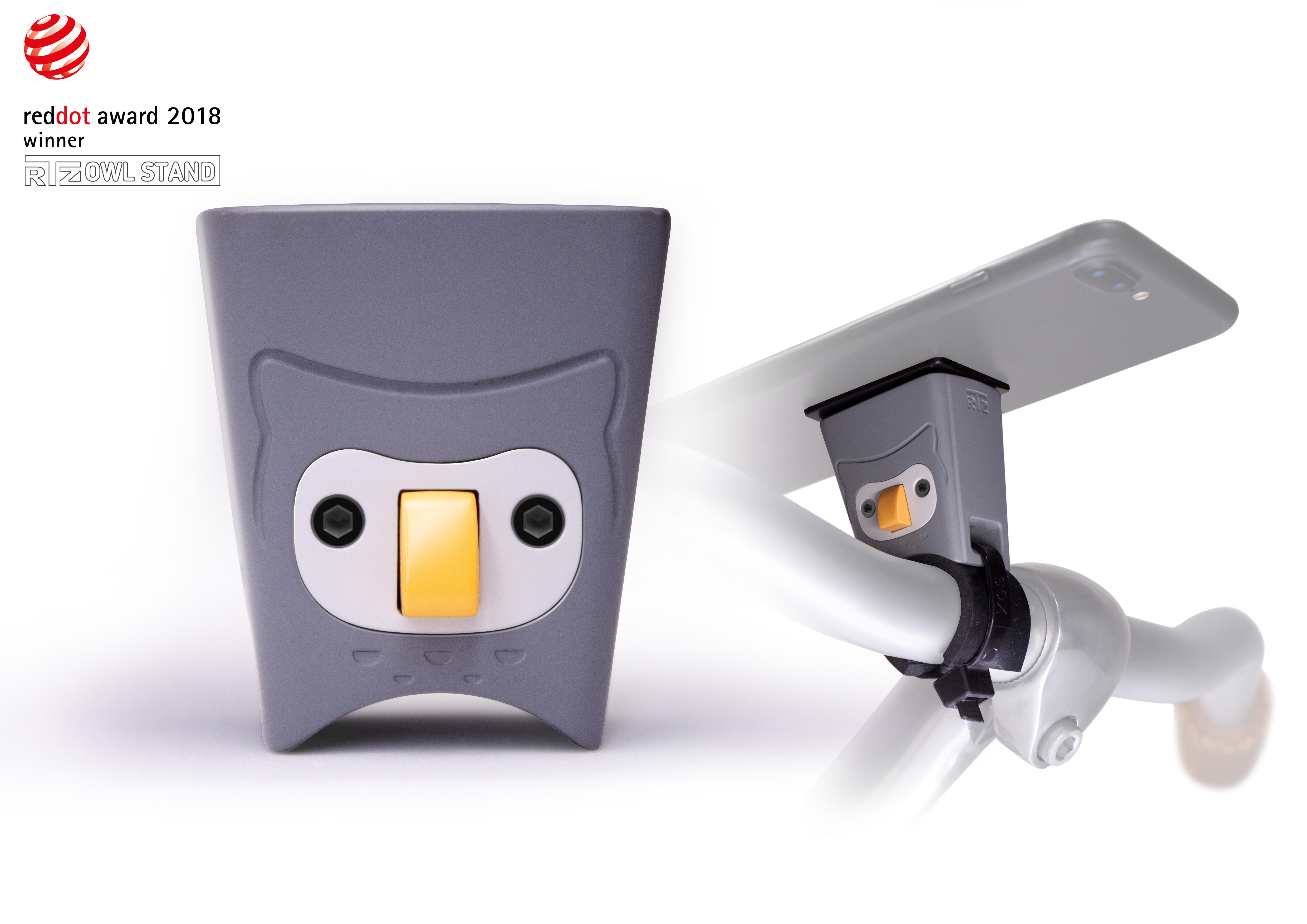 Owlstand，Mobile phone bracket，Digital accessories，2018 red dot award，