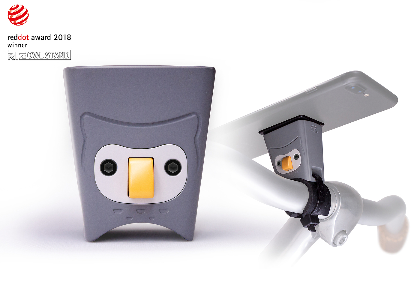 Owlstand，Mobile phone bracket，Digital accessories，2018 red dot award，