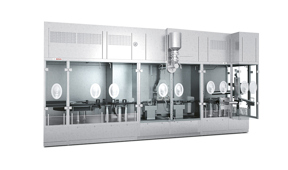 2018 red dot award，machinery equipment，Filling and sealing machine，AFG 5000，