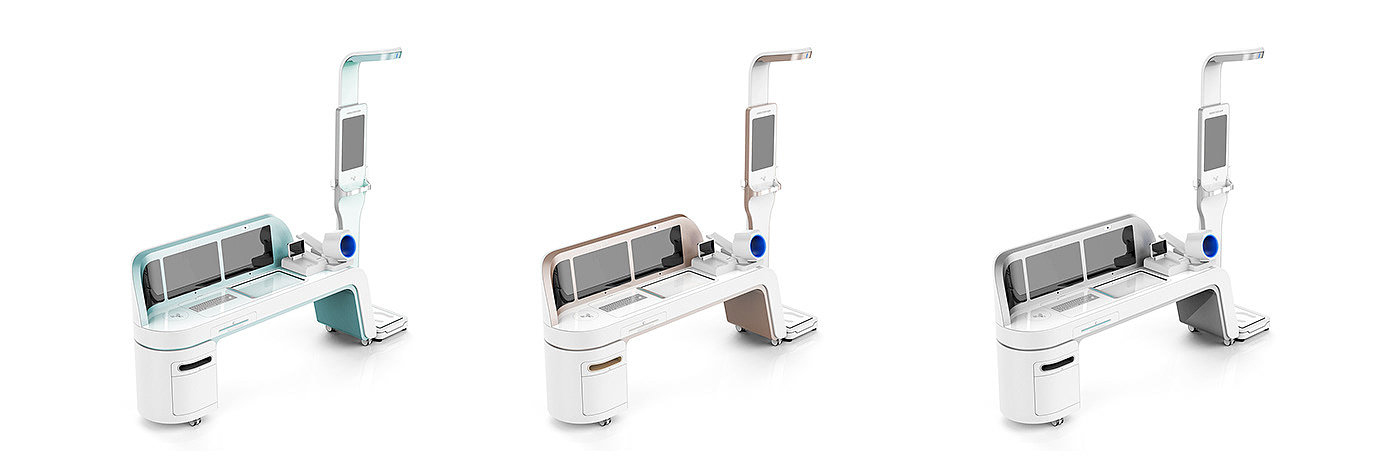 GOLDPIN，Medical equipment，multi-function，communications technology，Healthcare，industrial design，product design，