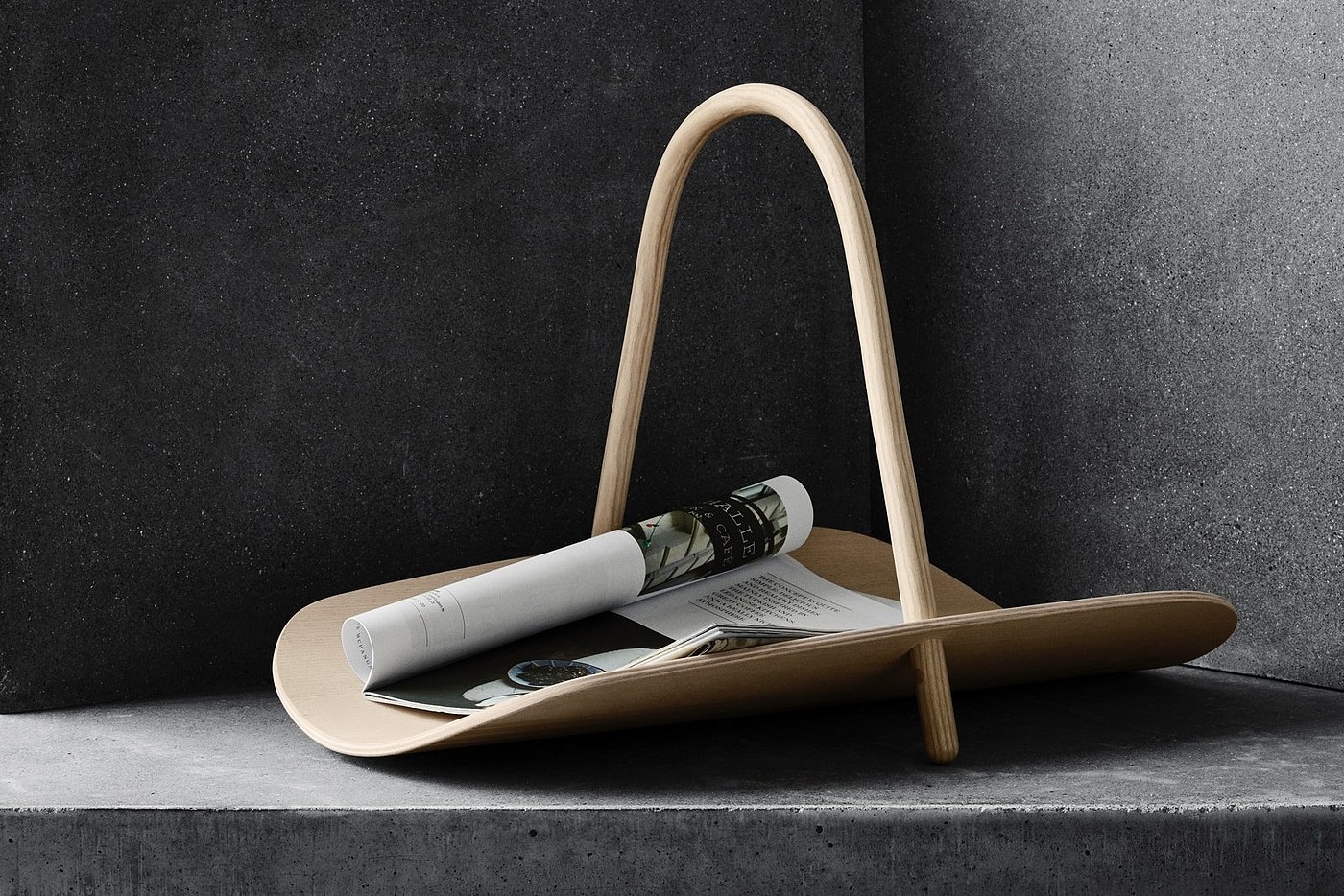 layer，product design，industrial design，Minimalist，Walnut，oak，Minimalist，Basket，