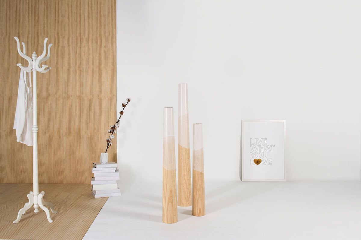 enta，Vertical candlestick，natural，