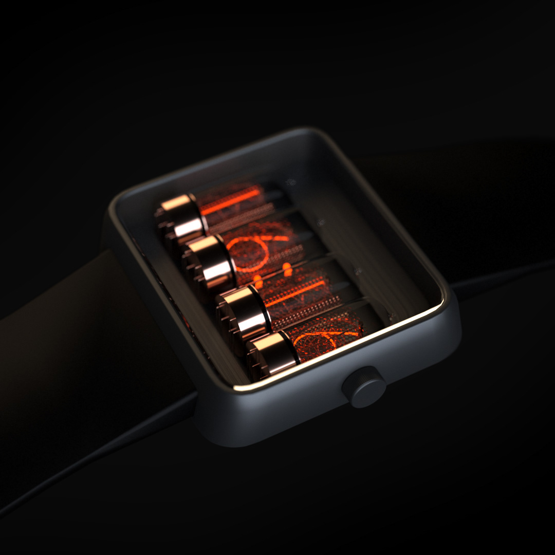 product design，industrial design，Digital tube，Wrist watch，surface，