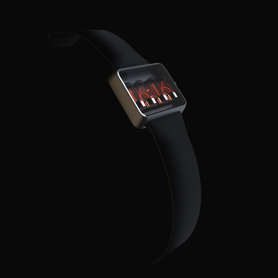 product design，industrial design，Digital tube，Wrist watch，surface，