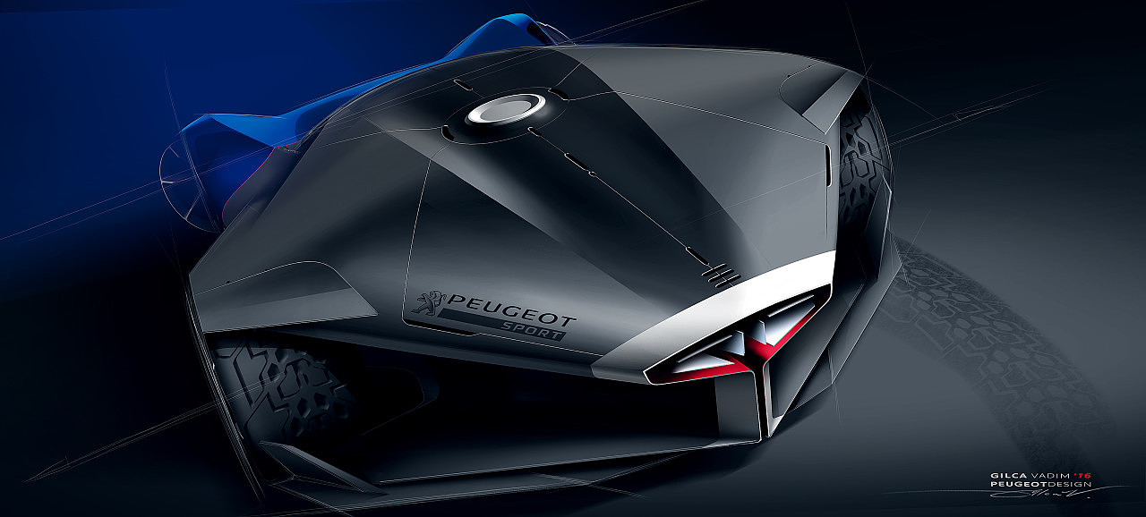 beautiful，Conceptual sketch design，L500 R HYbrid，