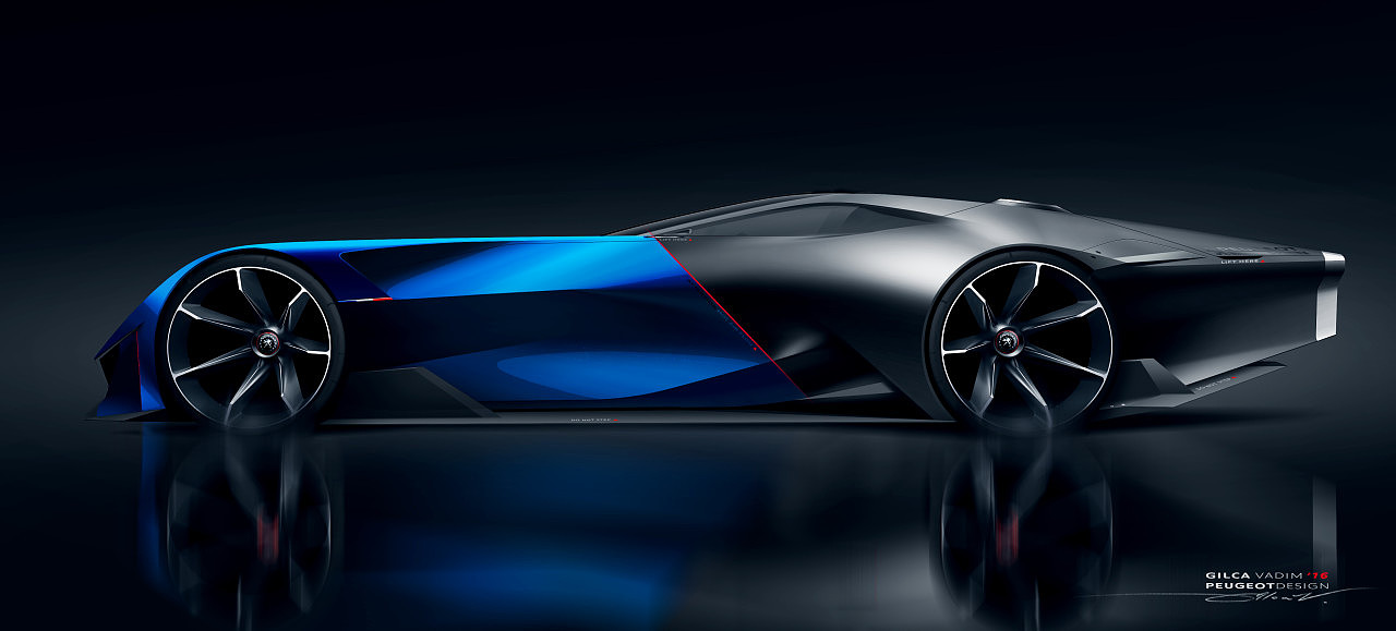 beautiful，Conceptual sketch design，L500 R HYbrid，