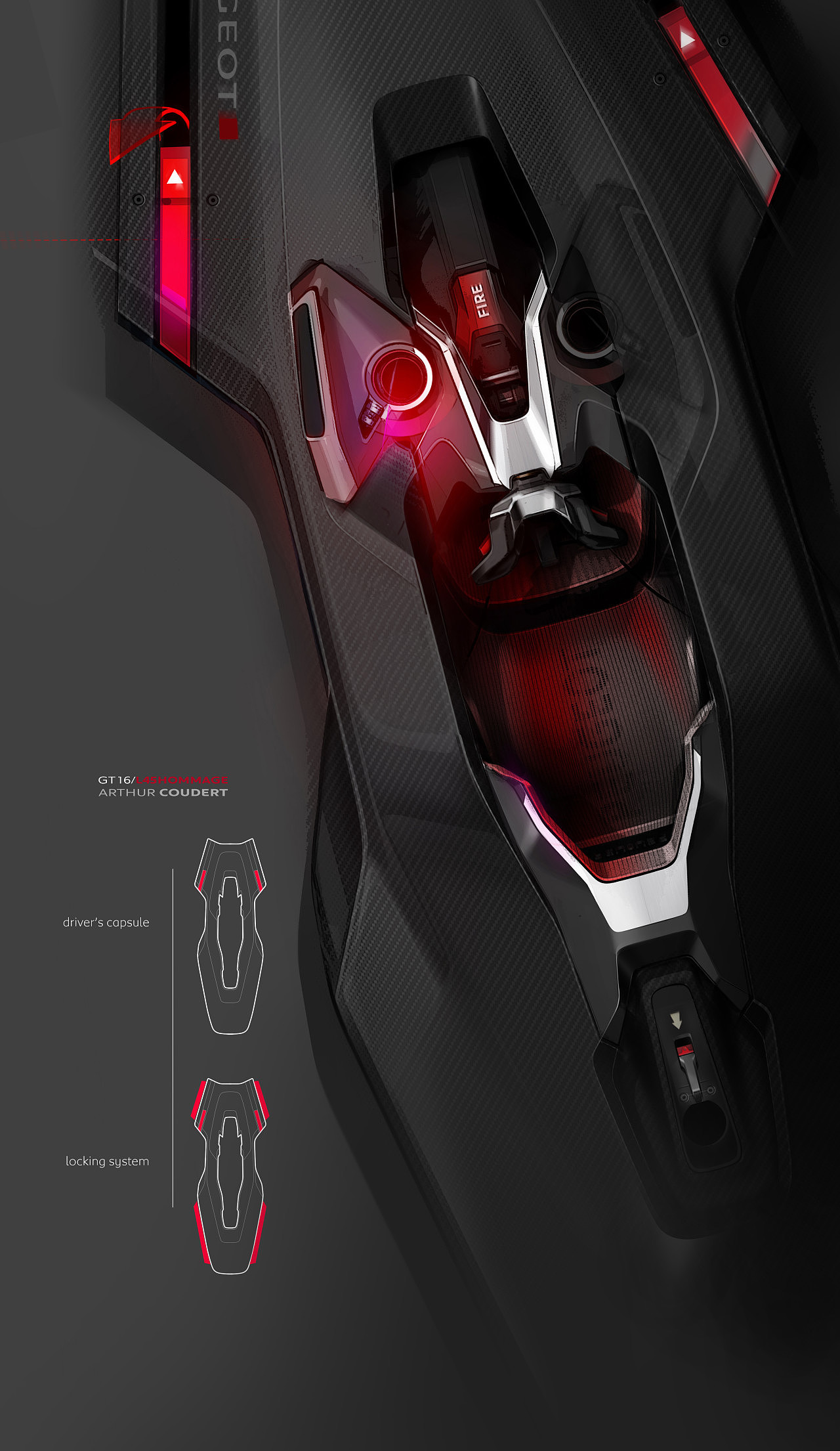 beautiful，Conceptual sketch design，L500 R HYbrid，