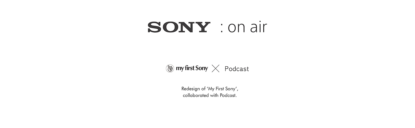 Home recording equipment，Sony，product design，
