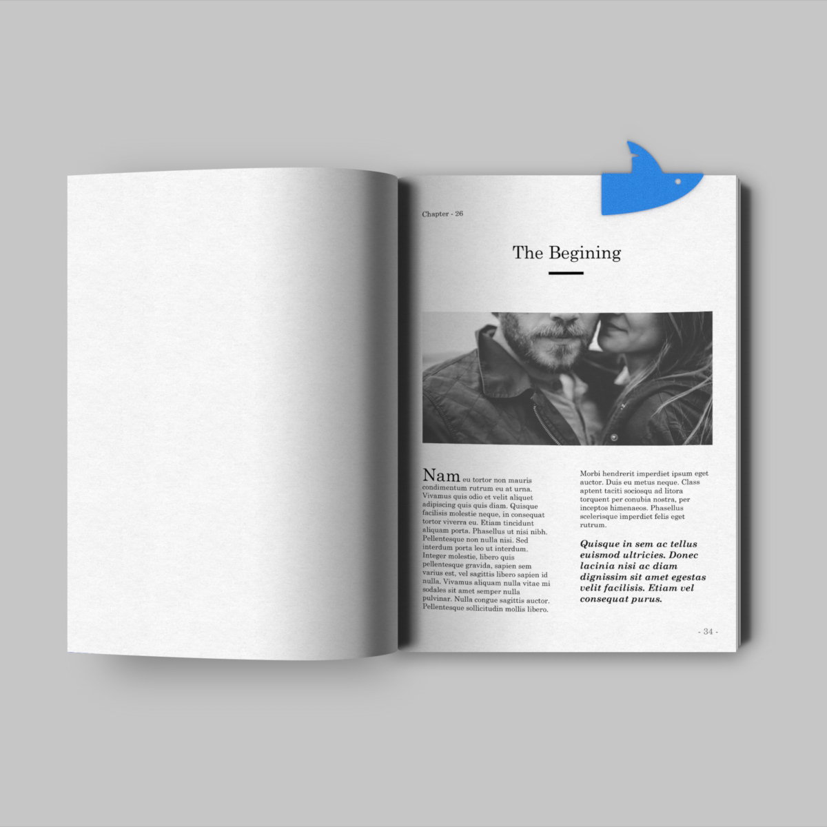 bookmark，blue，packing design，