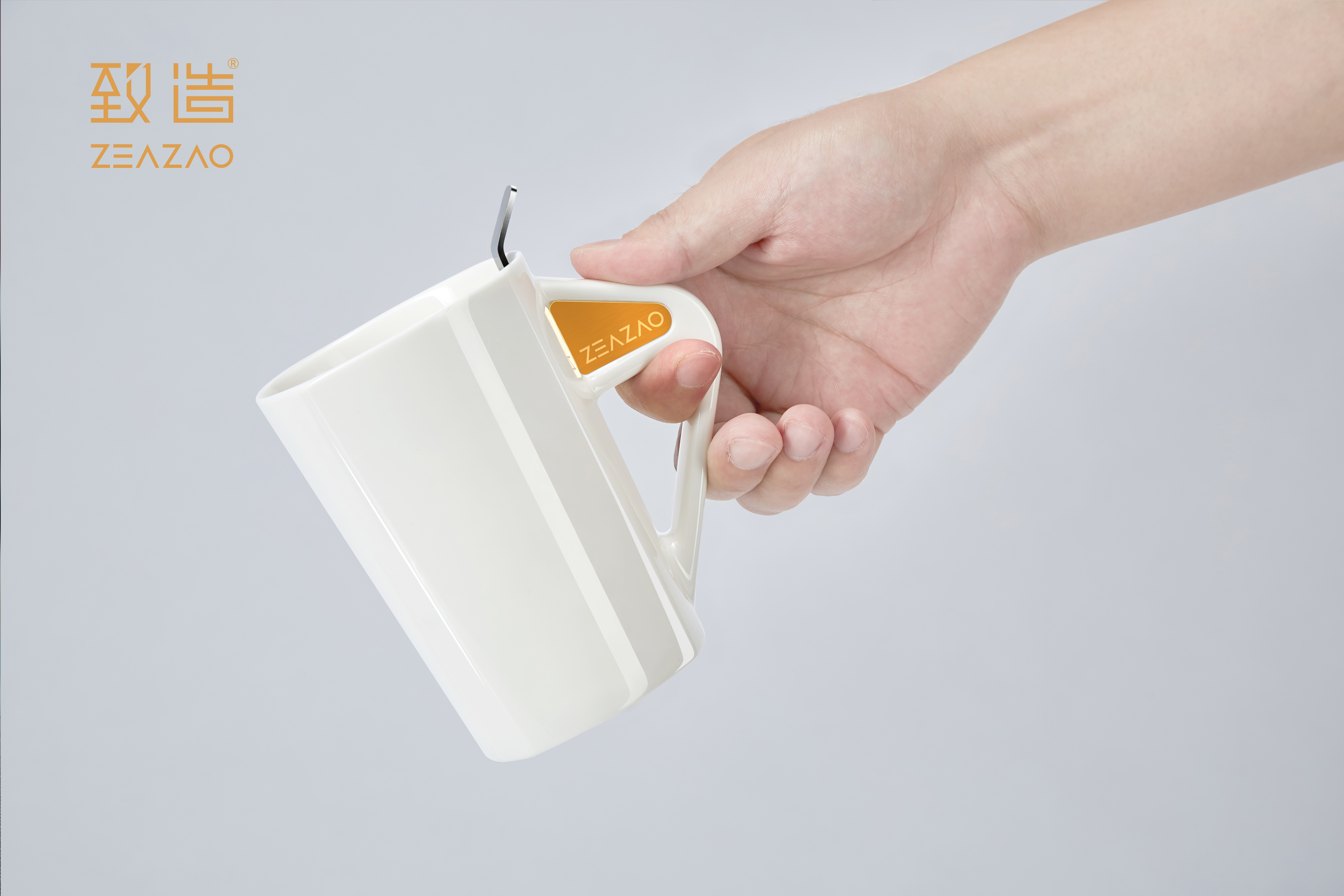 Mug，Ceramic cup，industrial design，originality，Magnetic attraction，Design Award，INNODESIGN，