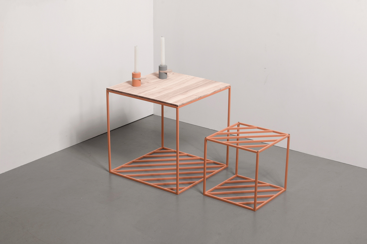 Minimalist，Table，HATCH TABLE，