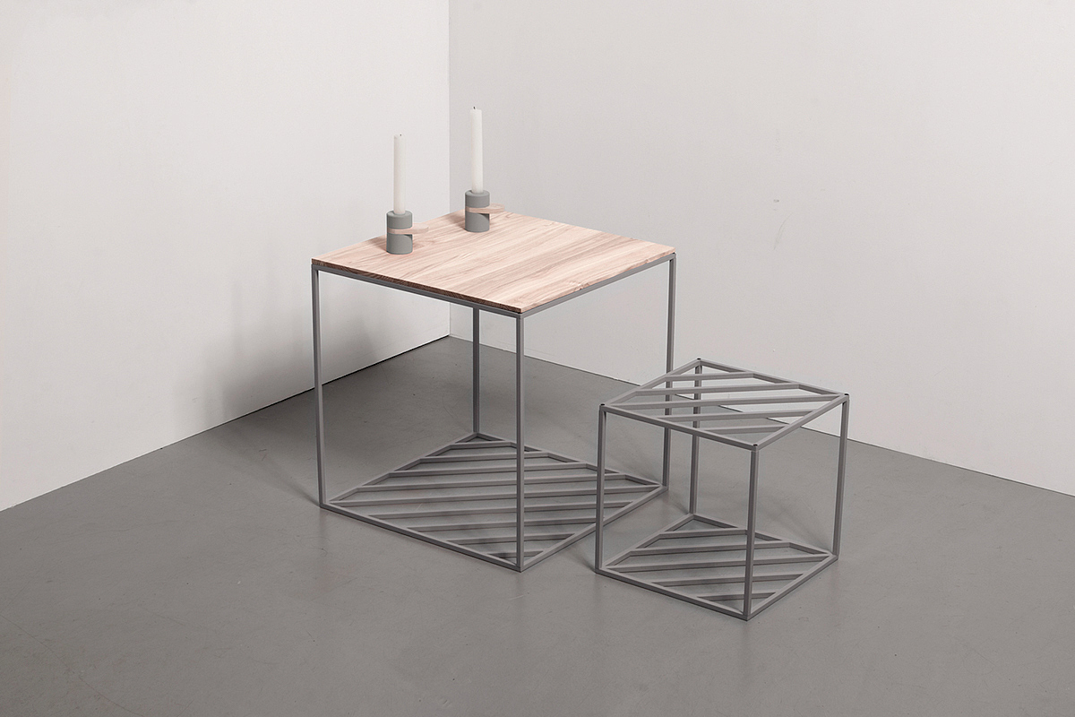 Minimalist，Table，HATCH TABLE，