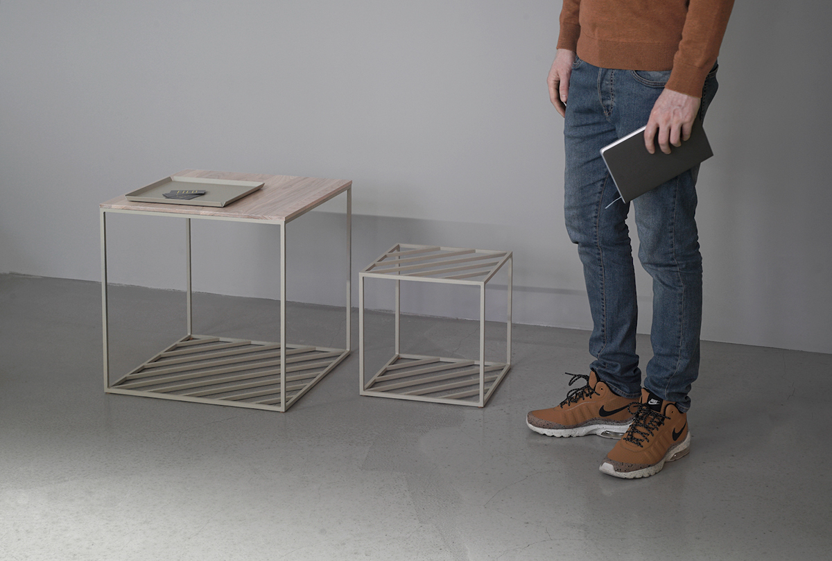 Minimalist，Table，HATCH TABLE，