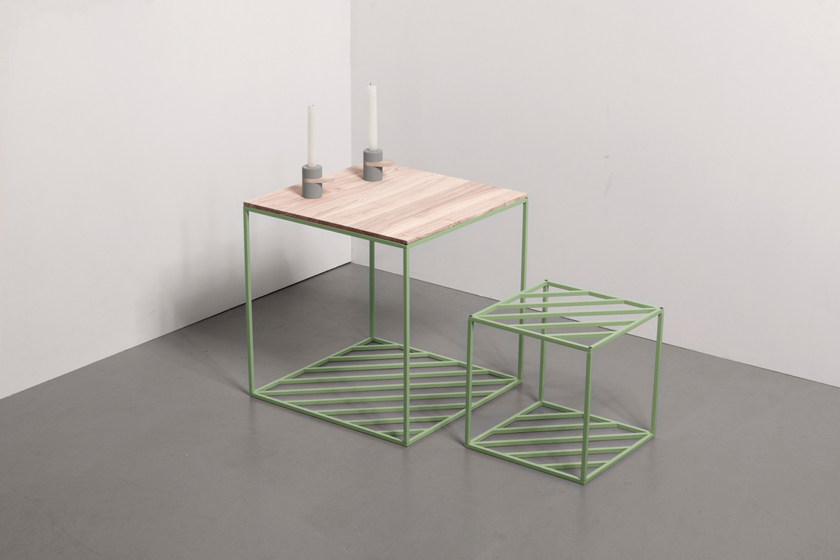 Minimalist，Table，HATCH TABLE，