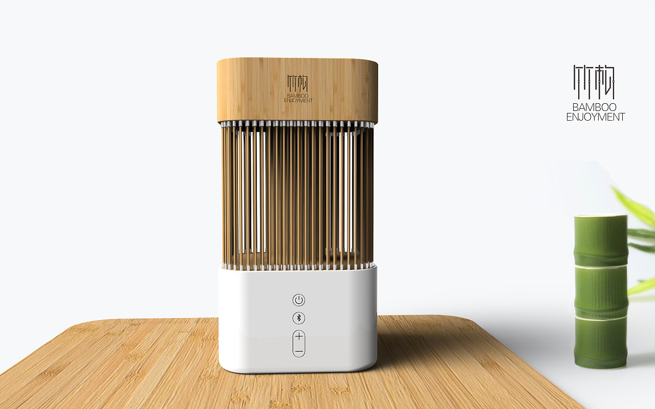 竹音》设计—竹子音箱设计- 普象网