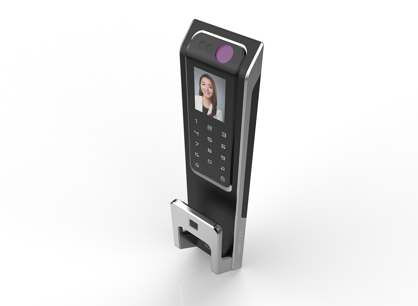 Design，Fingerprint lock，product design，industrial design，Intelligent lock design，