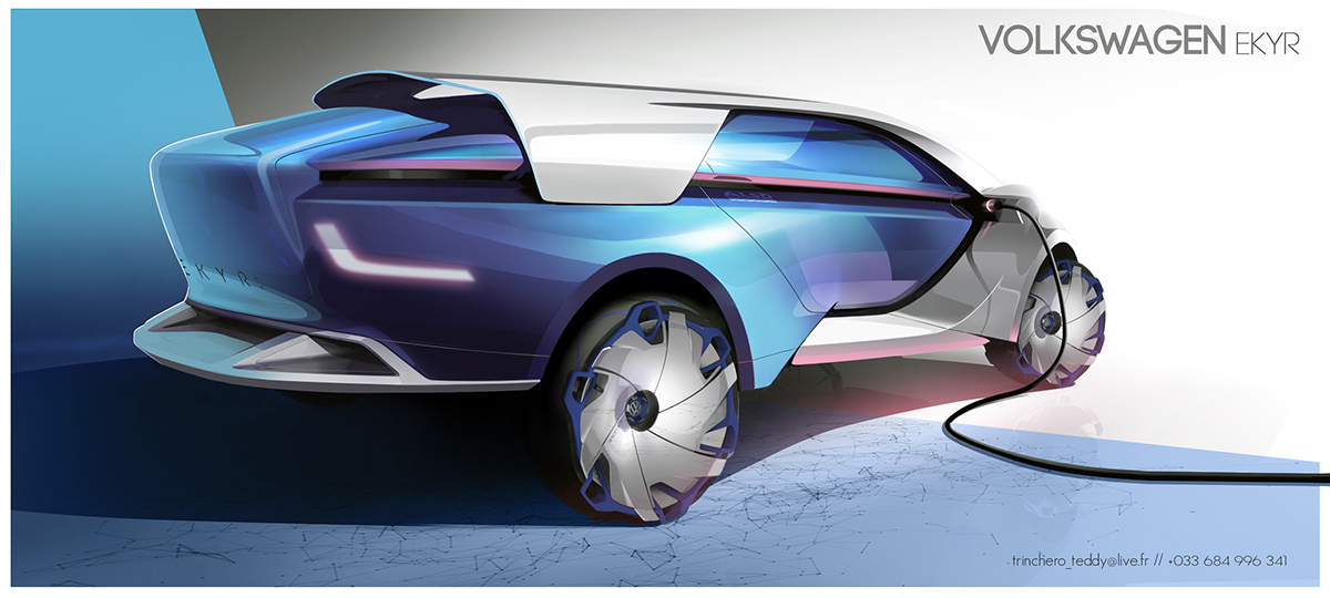 product design，vehicle，public，Volkswagen，