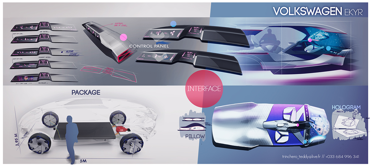 product design，vehicle，public，Volkswagen，