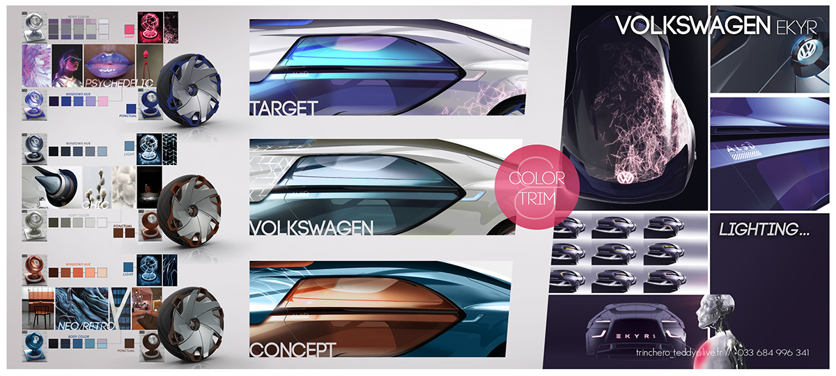 product design，vehicle，public，Volkswagen，