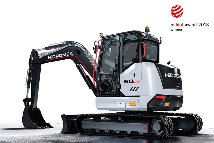 excavating machinery，tool，product design，2018 red dot award，