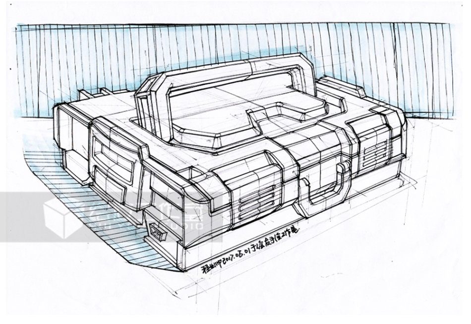 Cheng Yeshuai，Hand drawn studio，Hand drawn industrial design，Hand drawn products，