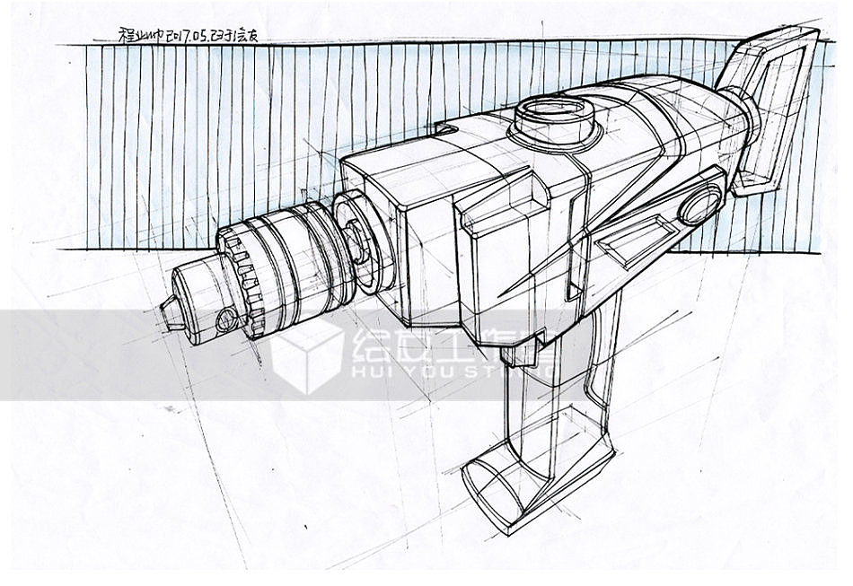 Cheng Yeshuai，Hand drawn studio，Hand drawn industrial design，Hand drawn products，