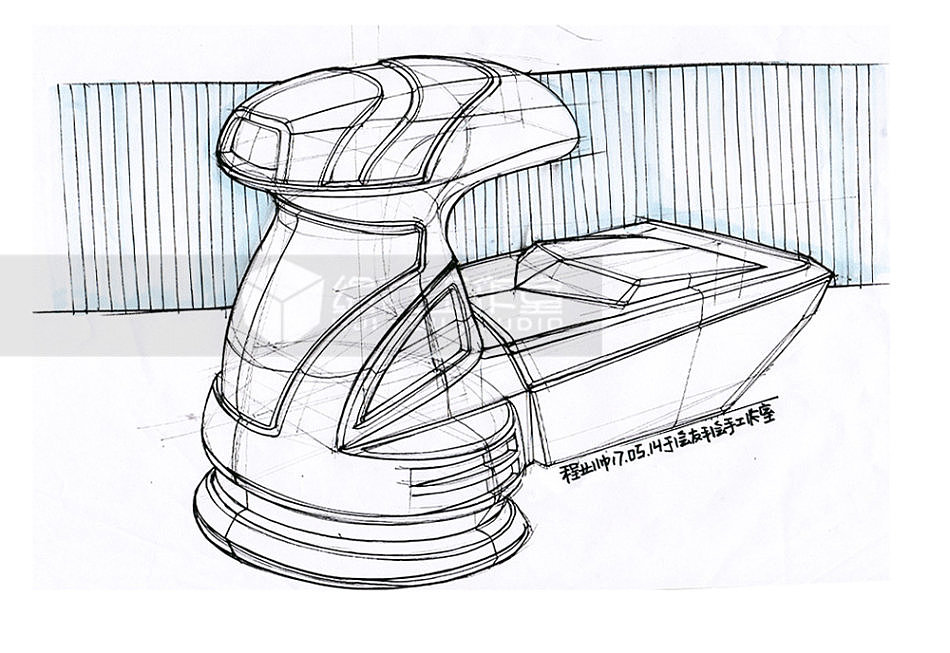 Cheng Yeshuai，Hand drawn studio，Hand drawn industrial design，Hand drawn products，