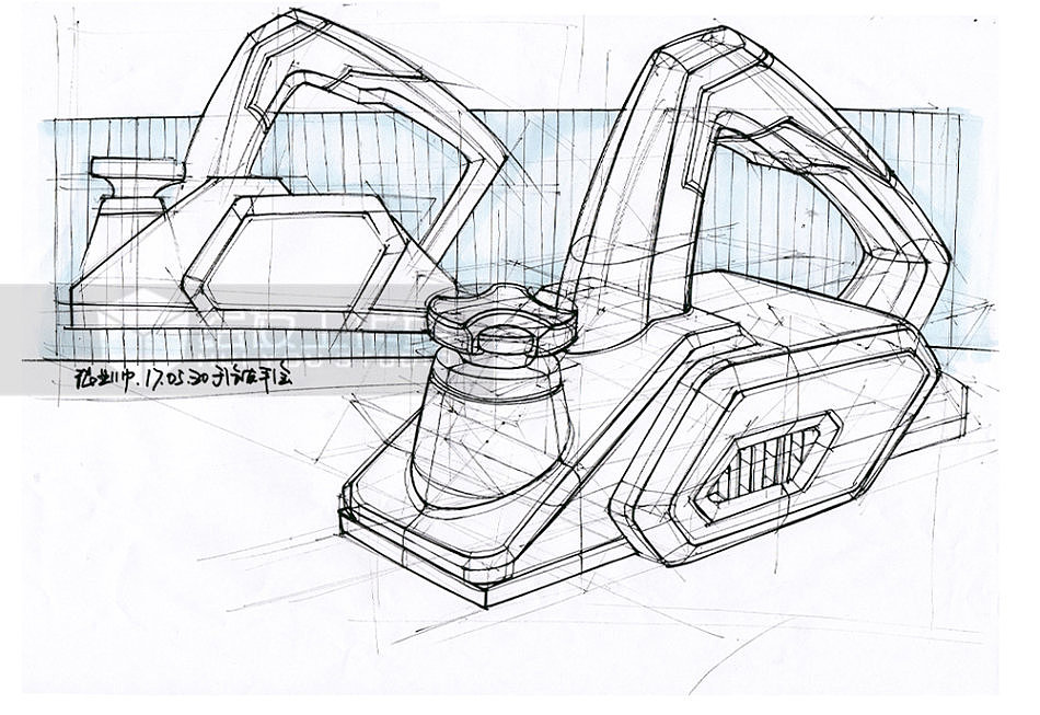 Cheng Yeshuai，Hand drawn studio，Hand drawn industrial design，Hand drawn products，