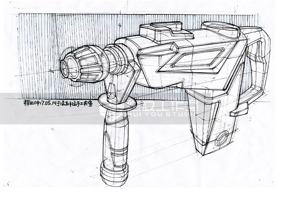 Cheng Yeshuai，Hand drawn studio，Hand drawn industrial design，Hand drawn products，