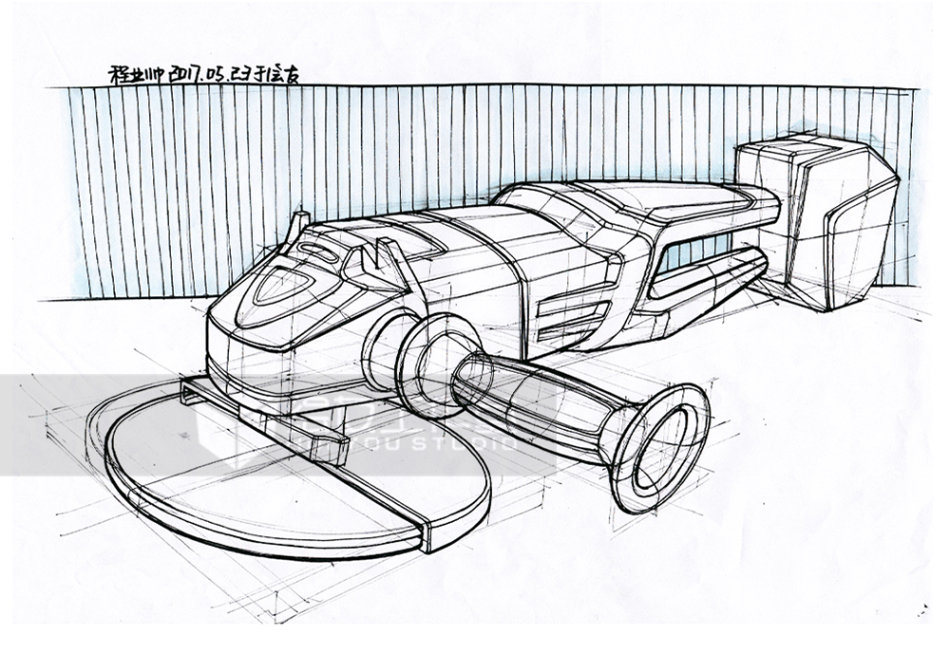 Cheng Yeshuai，Hand drawn studio，Hand drawn industrial design，Hand drawn products，