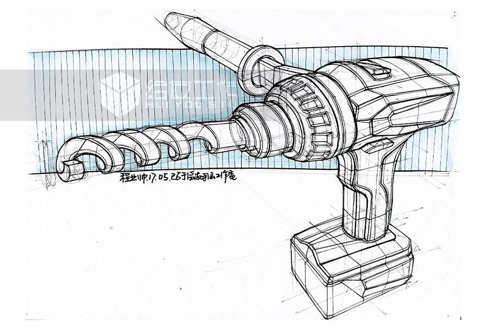 Cheng Yeshuai，Hand drawn studio，Hand drawn industrial design，Hand drawn products，