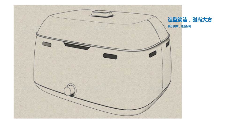 Portable carbon oven，