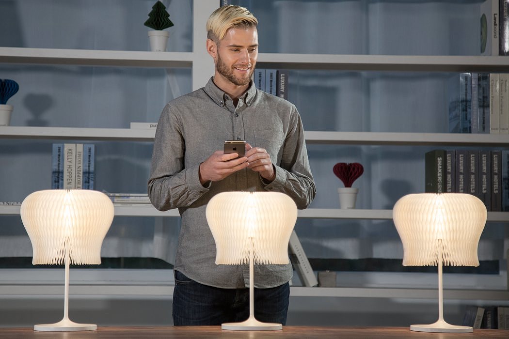 If design award，Idea design award，D'Light，lighting，app，honeycomb，