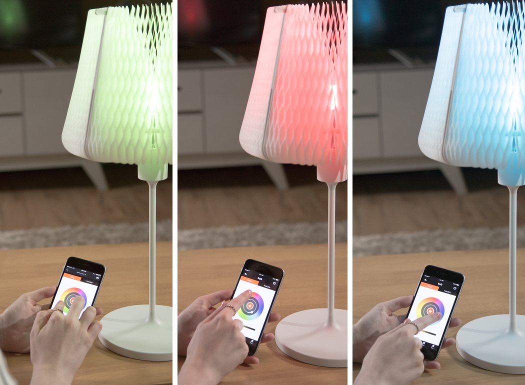 If design award，Idea design award，D'Light，lighting，app，honeycomb，