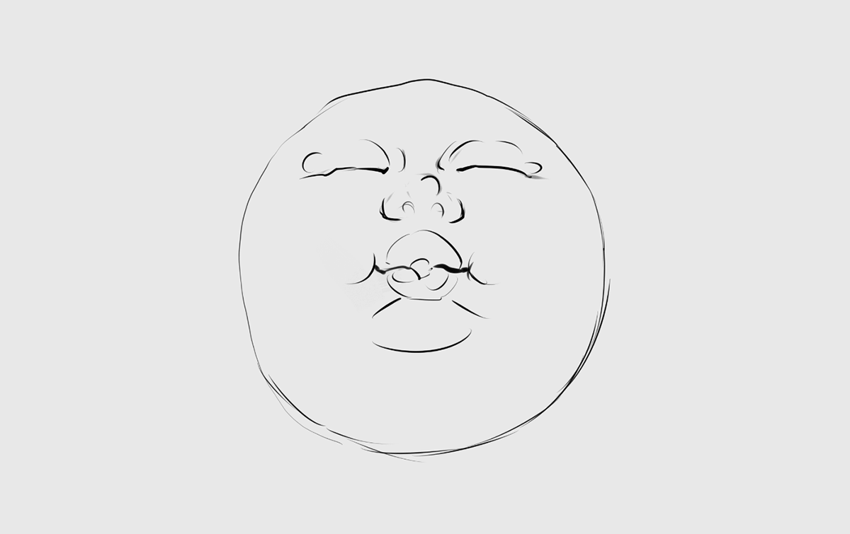 FAT lamp，a chandelier，Desk lamp，sketch，