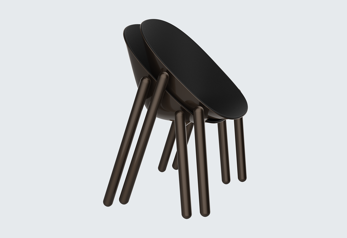 cloth，aluminium，chair，Chair，Bleya，