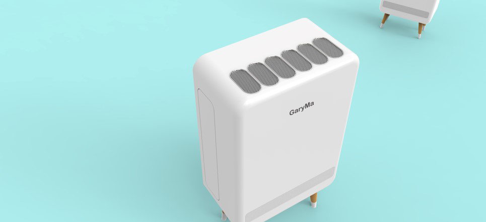 Intelligent Xiaobai household fresh air system，