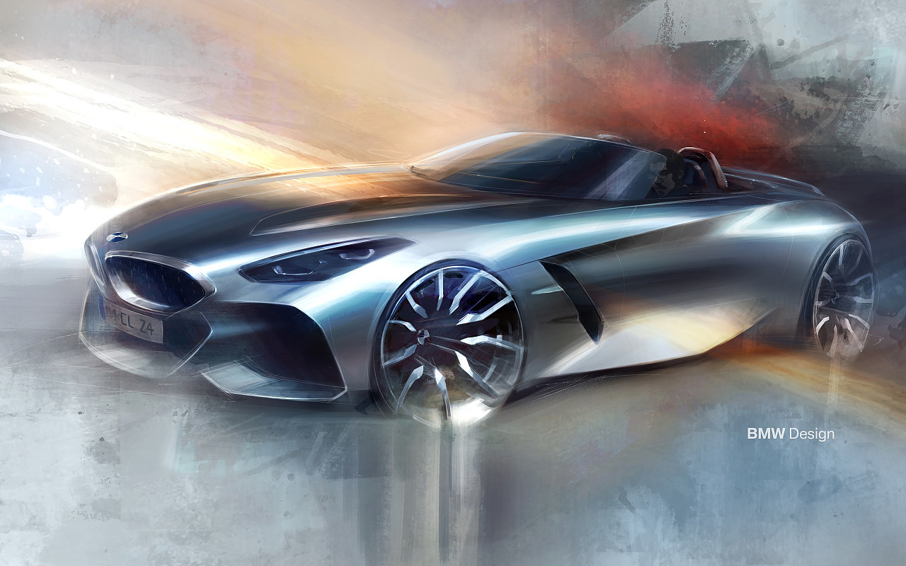 gules，Sports car，BMW Z4，Automobile design，