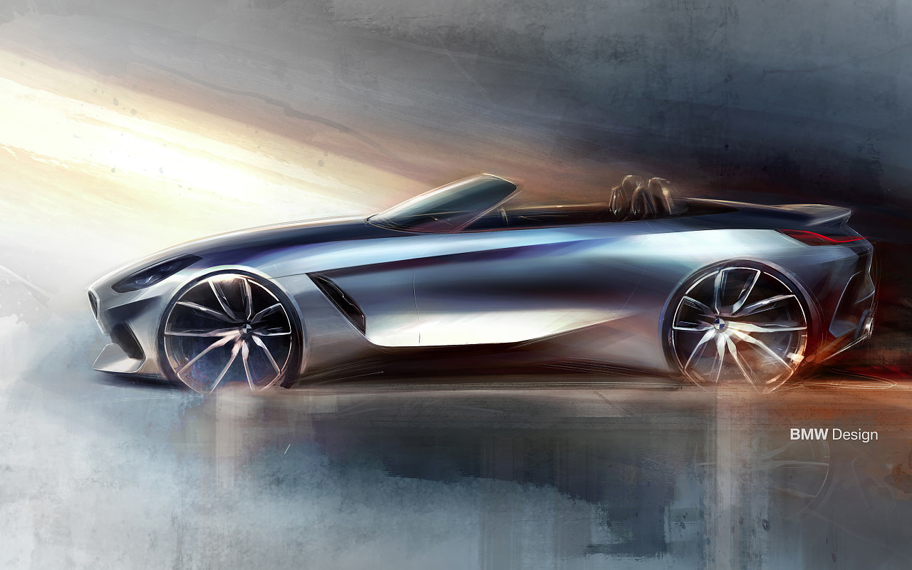 gules，Sports car，BMW Z4，Automobile design，