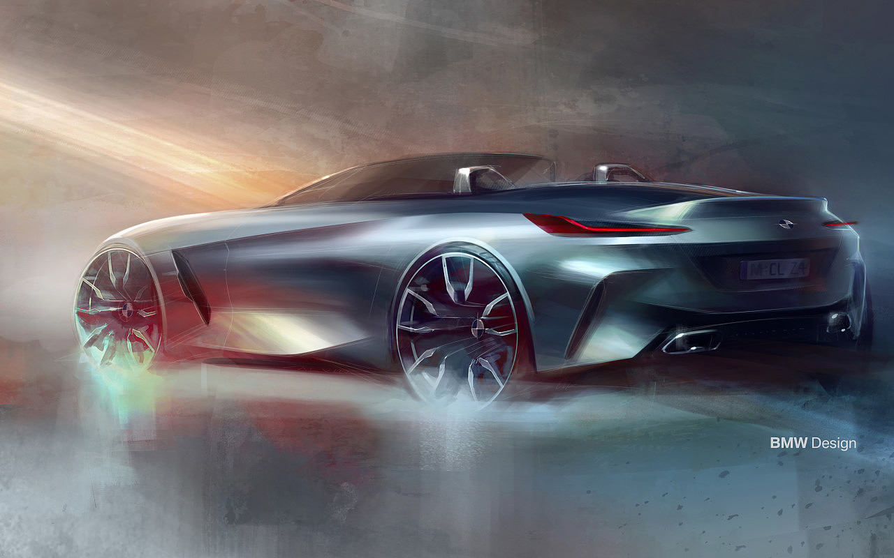 gules，Sports car，BMW Z4，Automobile design，