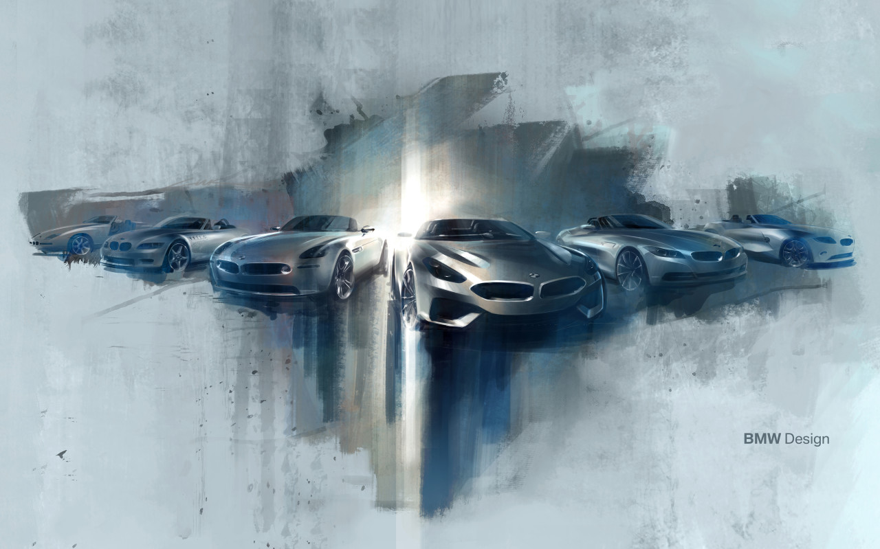 gules，Sports car，BMW Z4，Automobile design，