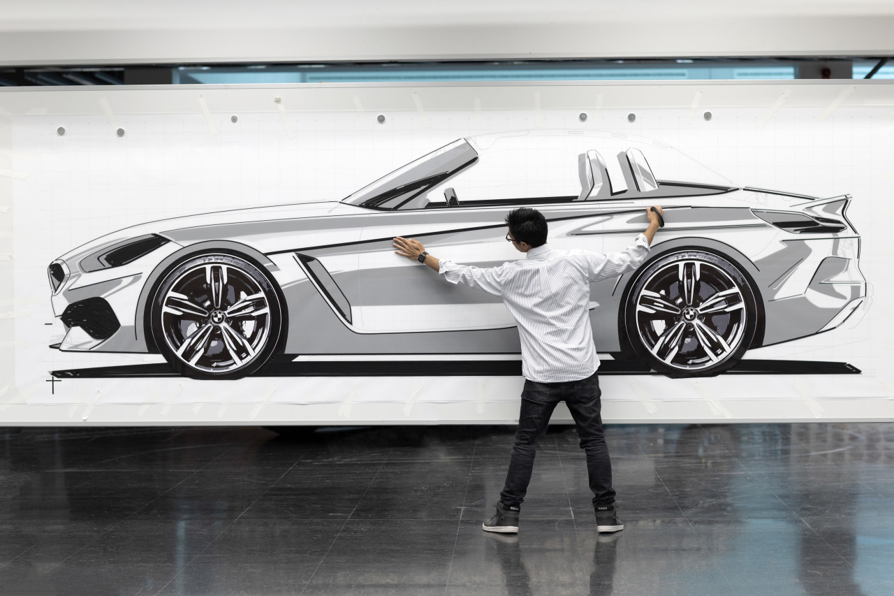 gules，Sports car，BMW Z4，Automobile design，