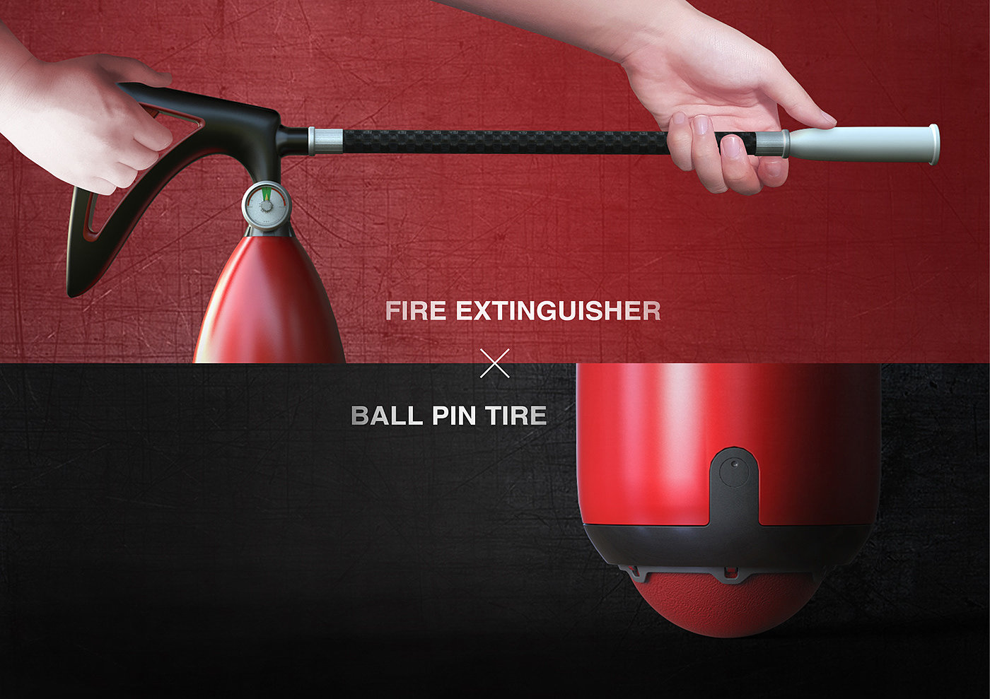 high-capacity，Single wheel fast rotation，Fire Extinguisher，ELEPHANT BALL，