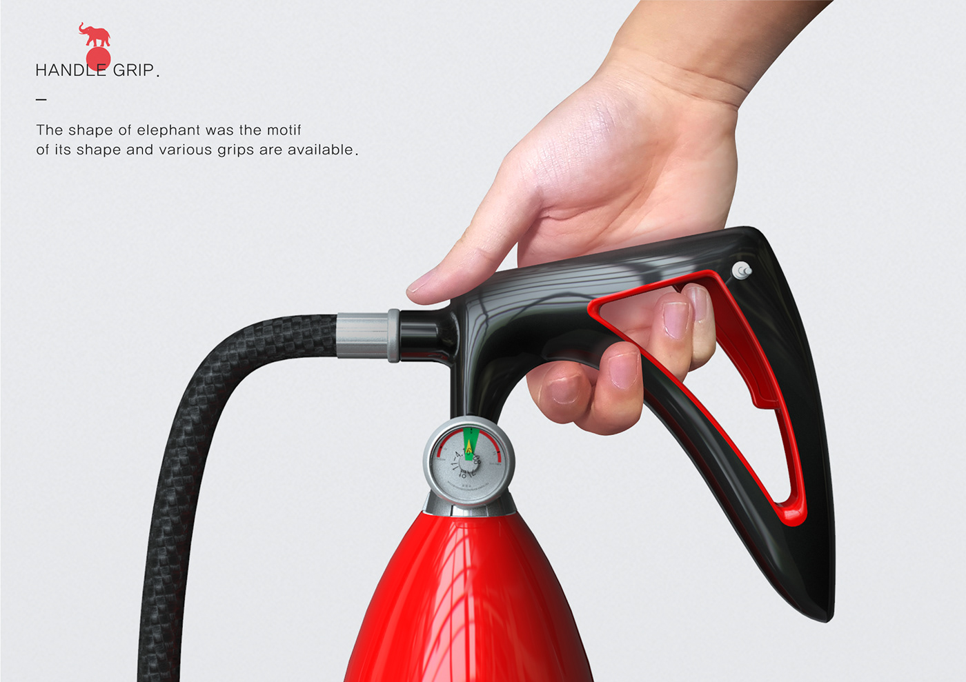 high-capacity，Single wheel fast rotation，Fire Extinguisher，ELEPHANT BALL，