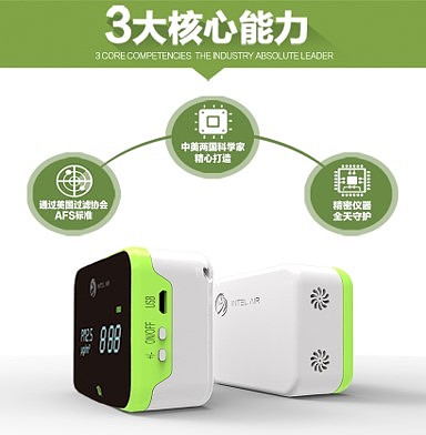 PM 2.5 Haze Meter，