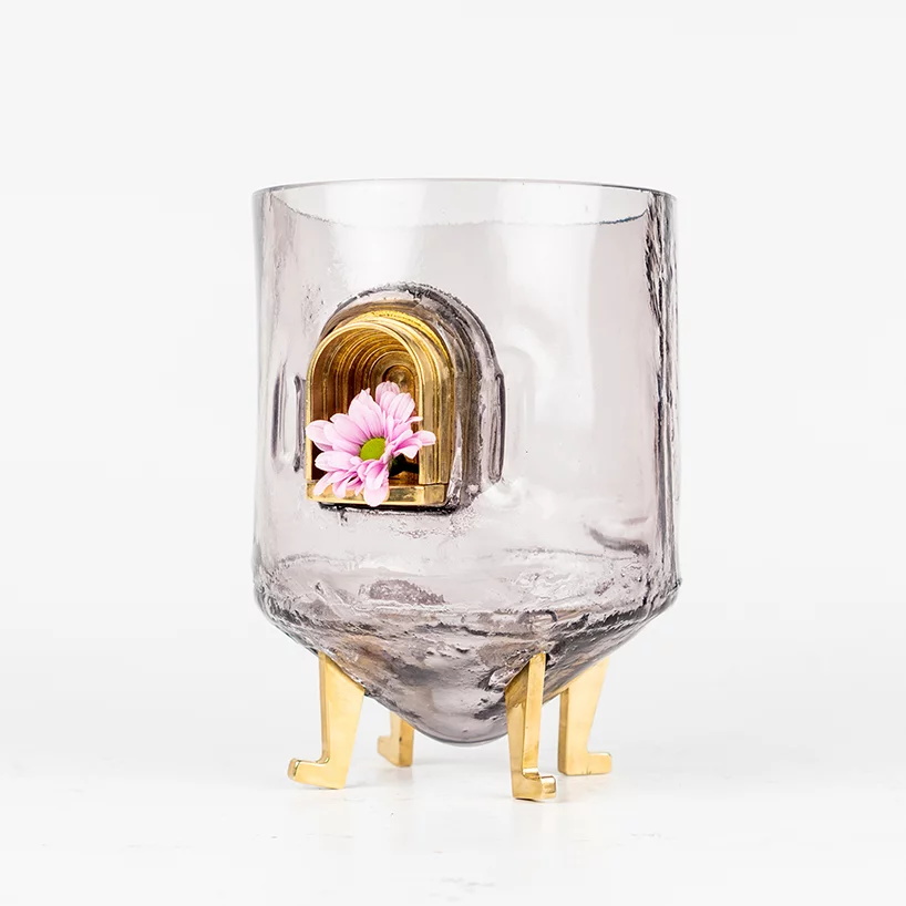 brass，container，Glass，