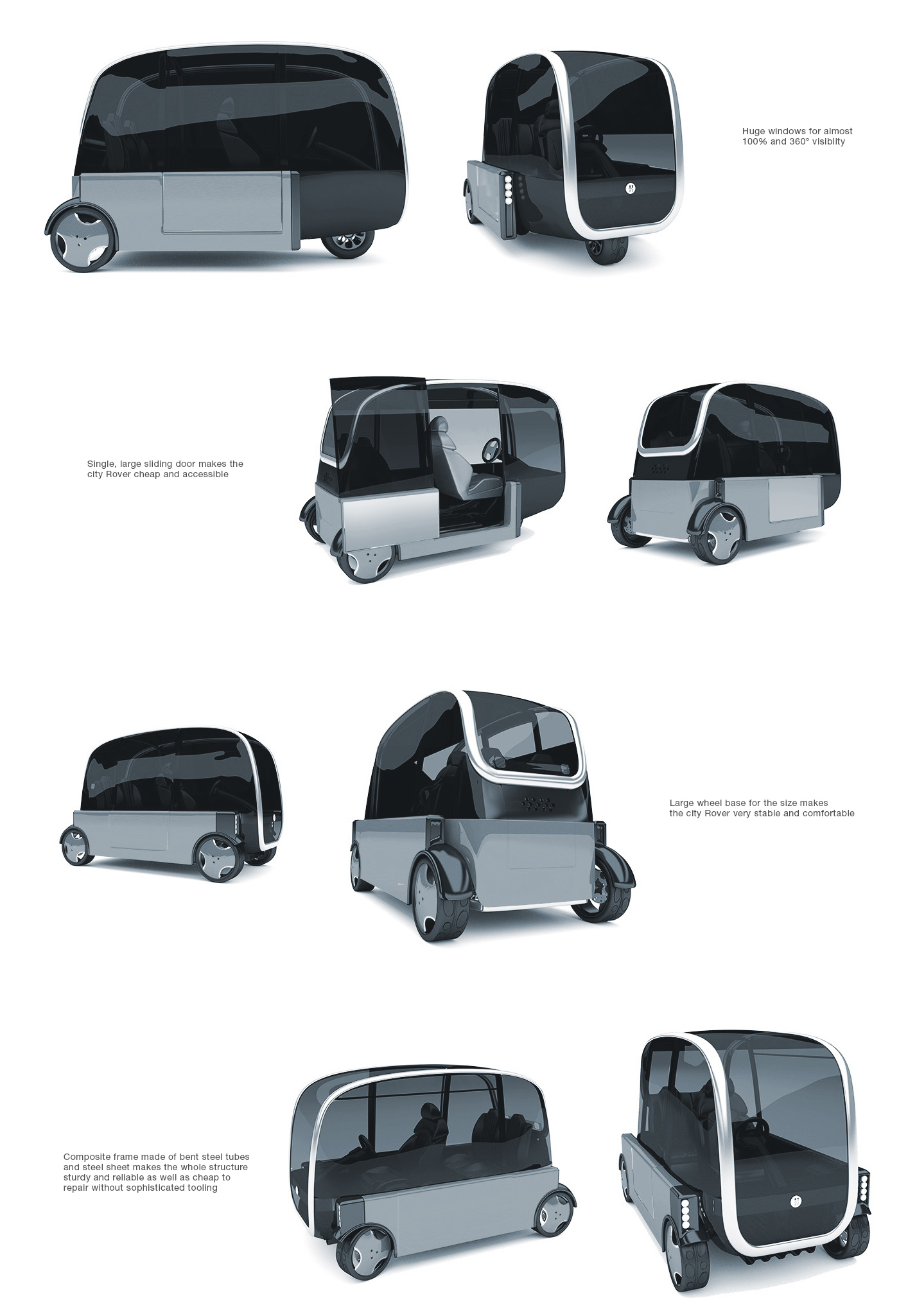 Michelin，Mini car，Concept Car，Electric vehicle，new energy，