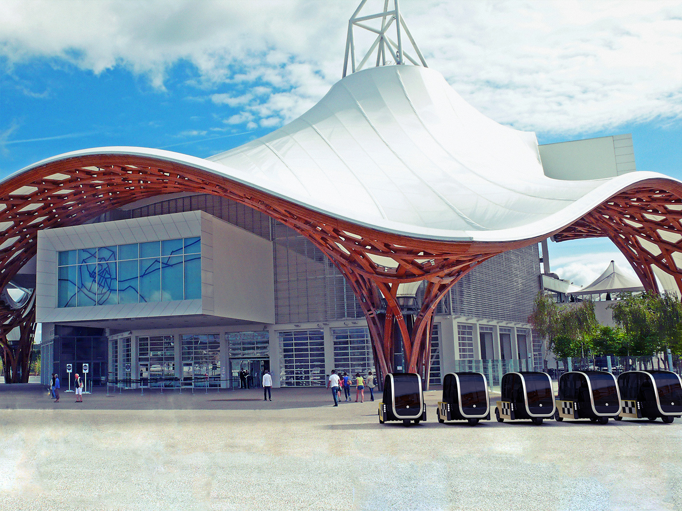 Michelin，Mini car，Concept Car，Electric vehicle，new energy，