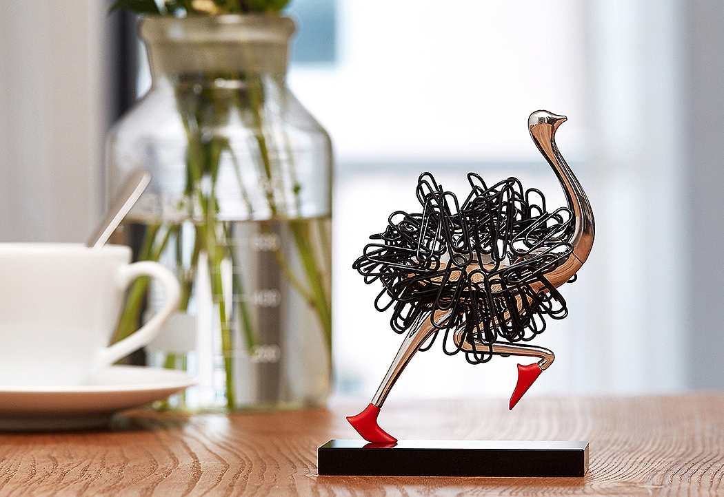 Paper clip clip，Ostrich，decorate，Interesting，