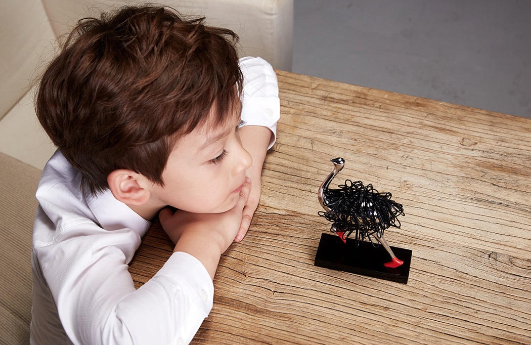 Paper clip clip，Ostrich，decorate，Interesting，